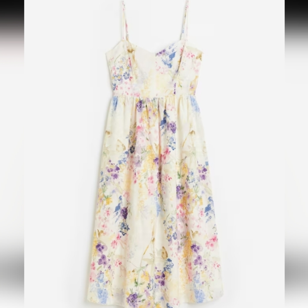 H&M Linen-blend Dress - Picture 4 of 11